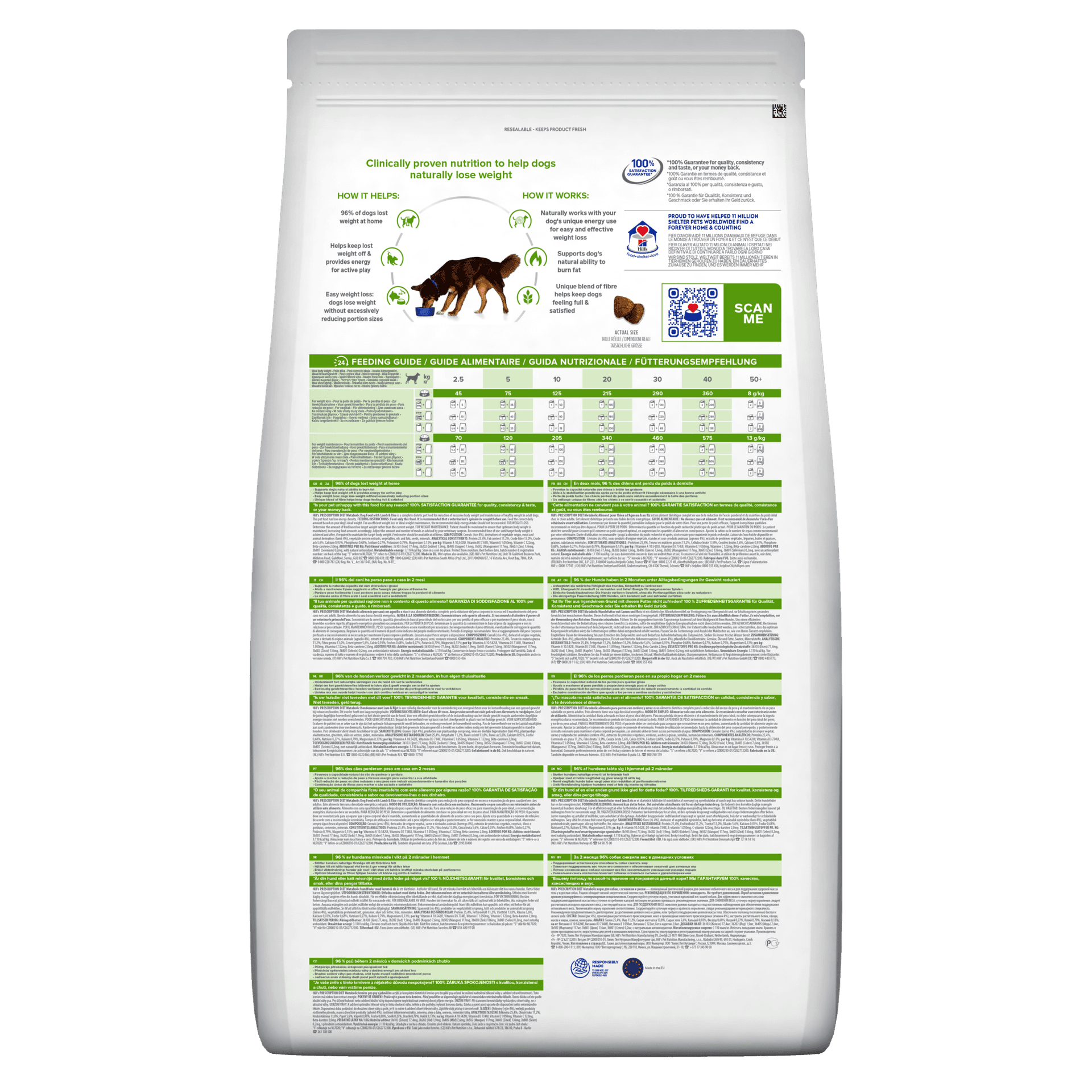 Hill's Prescription Diet Metabolic secco Cani Adulti agnello in Secco 101 Market - Poggibonsi, commercioVirtuoso.it
