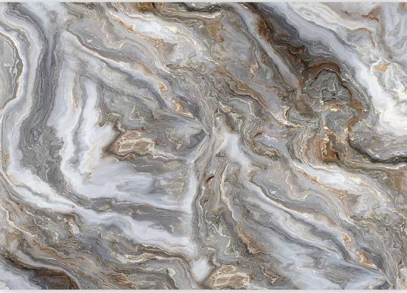 Carta da parati - Stone Abstractions - Marble Textures in Neautral Tones in Carta da parati Collezione Casa - Trebisacce, commercioVirtuoso.it