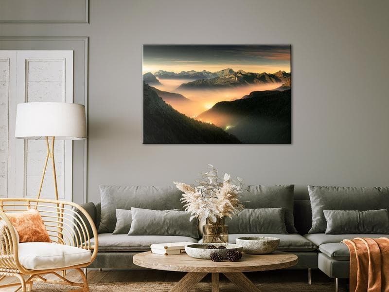 Quadro - Mountain Breath (1 Part) Wide - Third Variant in Poster e stampe Collezione Casa - Trebisacce, commercioVirtuoso.it