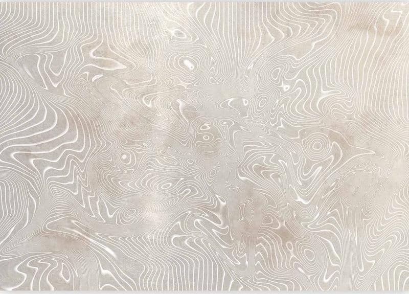 Carta da parati - Flowing shapes - abstract beige and white background in patterned compositions in Carta da parati Collezione Casa - Trebisacce, commercioVirtuoso.it