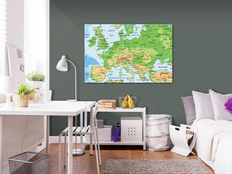 Quadro di sughero - Europe in Bacheche Collezione Casa - Trebisacce, commercioVirtuoso.it