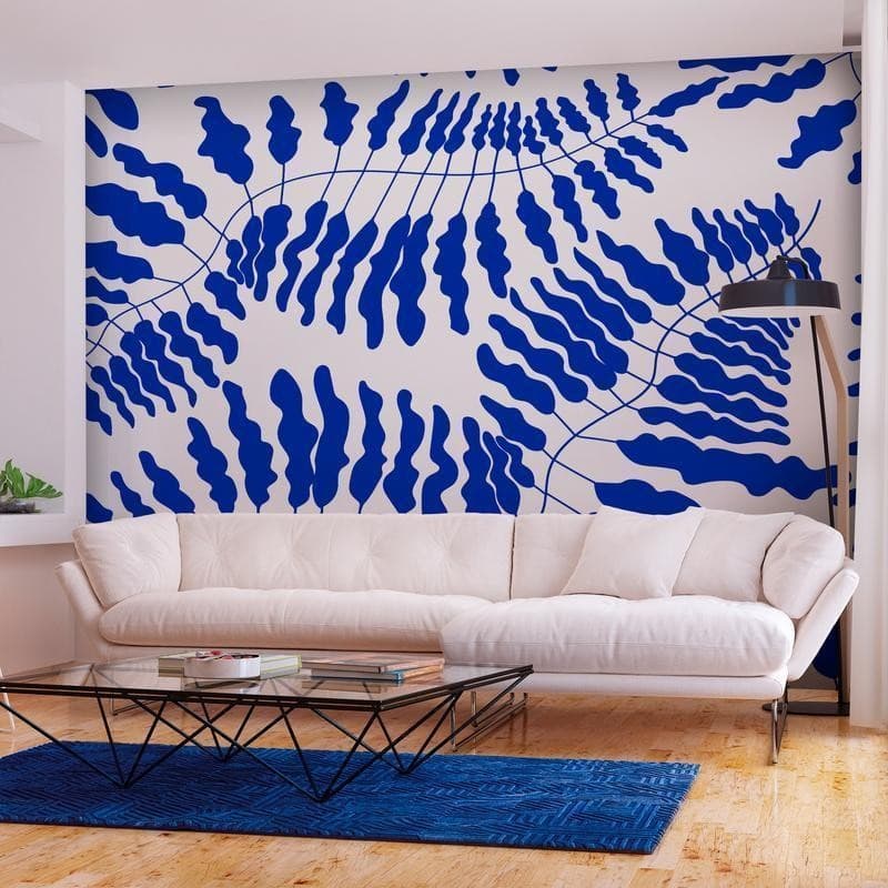 Carta da parati - Blue Fern in Carta da parati Collezione Casa - Trebisacce, commercioVirtuoso.it