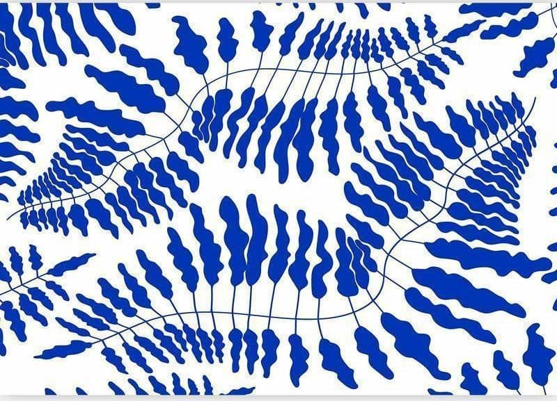 Carta da parati - Blue Fern in Carta da parati Collezione Casa - Trebisacce, commercioVirtuoso.it