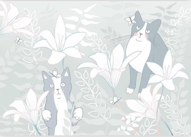 Carta da parati - Cat Matters - First Variant in Carta da parati Collezione Casa - Trebisacce, commercioVirtuoso.it