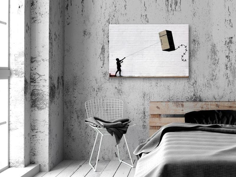 Quadro - Flying Fridge (1 Part) Wide in  Collezione Casa - Trebisacce, commercioVirtuoso.it