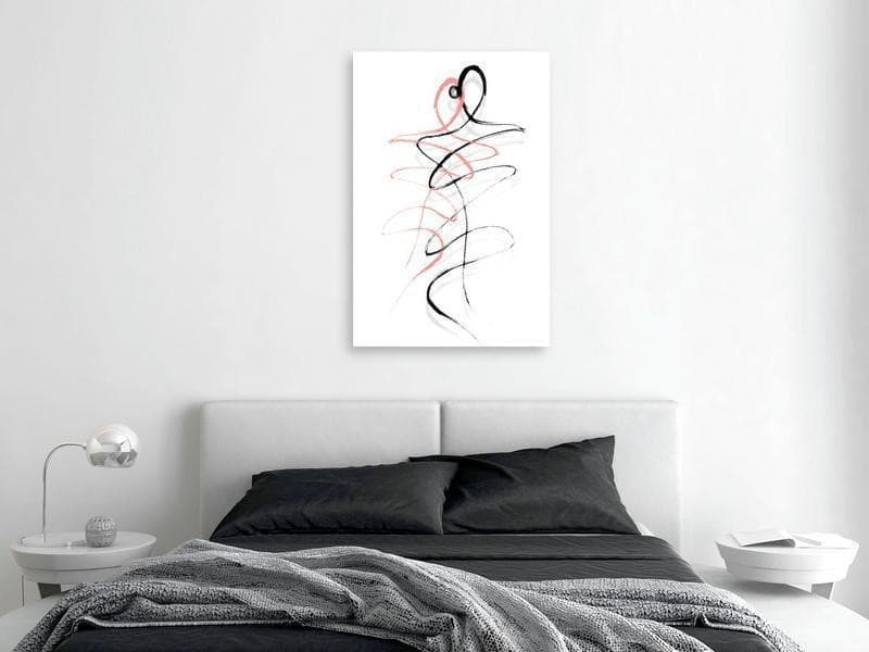 Quadro - Tangled Passion (1 Part) Vertical in Poster e stampe Collezione Casa - Trebisacce, commercioVirtuoso.it