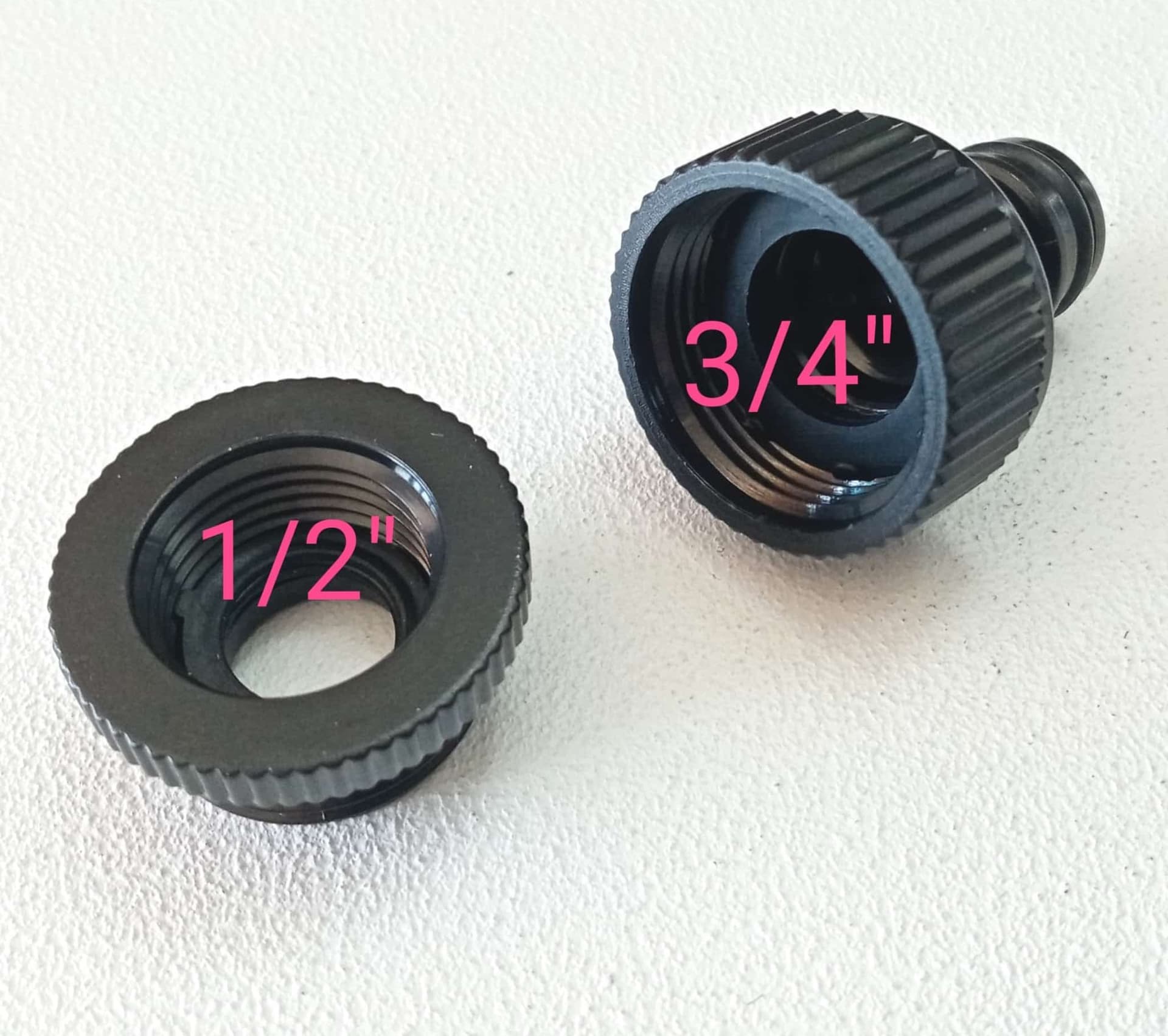 California 1/2" - 3/4" portagomma presa rubinetto giardino in Parti e connettori Aloiserw.com - Altomonte, commercioVirtuoso.it