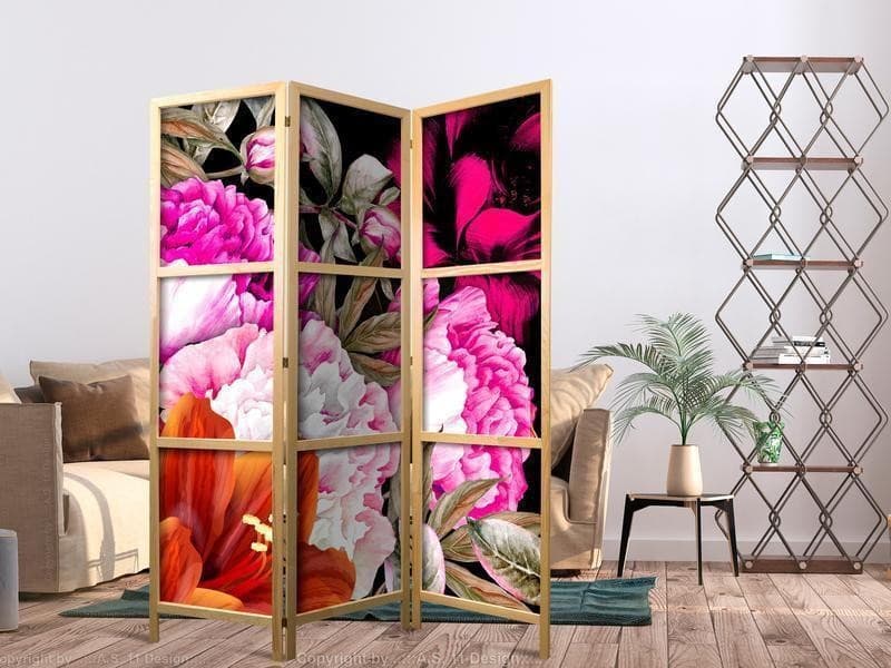 Paravento giapponese Bouquet floreale 3 ante in Paraventi Collezione Casa - Trebisacce, commercioVirtuoso.it