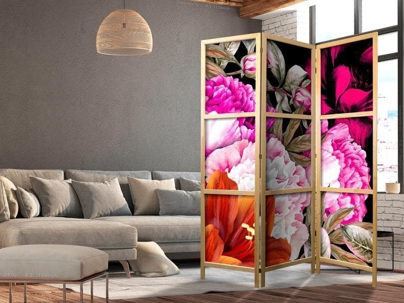 Paravento giapponese Bouquet floreale 3 ante in Paraventi Collezione Casa - Trebisacce, commercioVirtuoso.it