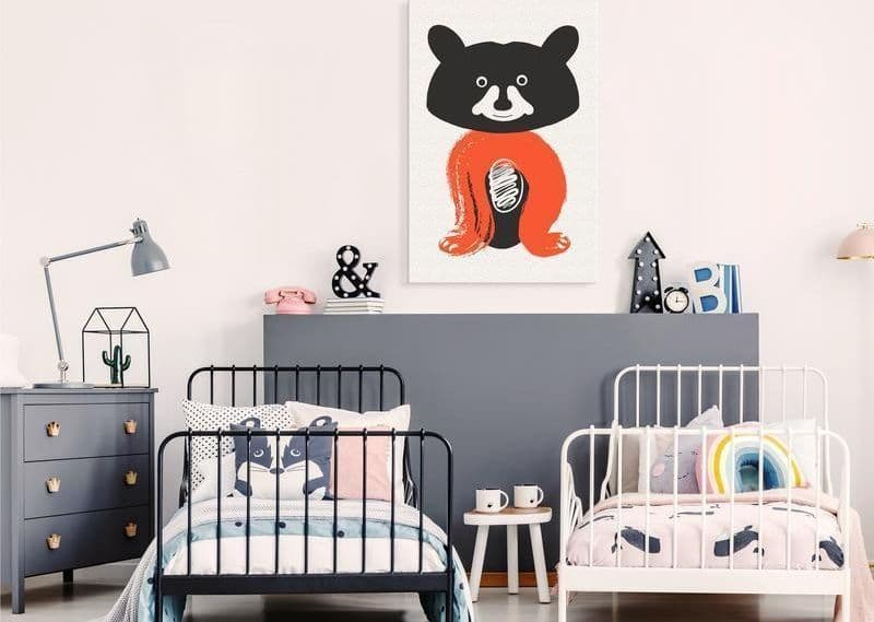 Quadro - Nice Mr Raccoon (1 Part) Vertical in Poster e stampe Collezione Casa - Trebisacce, commercioVirtuoso.it