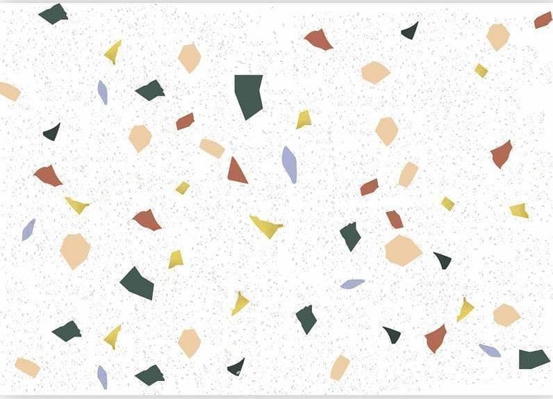 Carta da parati - Subtle Terrazzo Pattern in Carta da parati Collezione Casa - Trebisacce, commercioVirtuoso.it