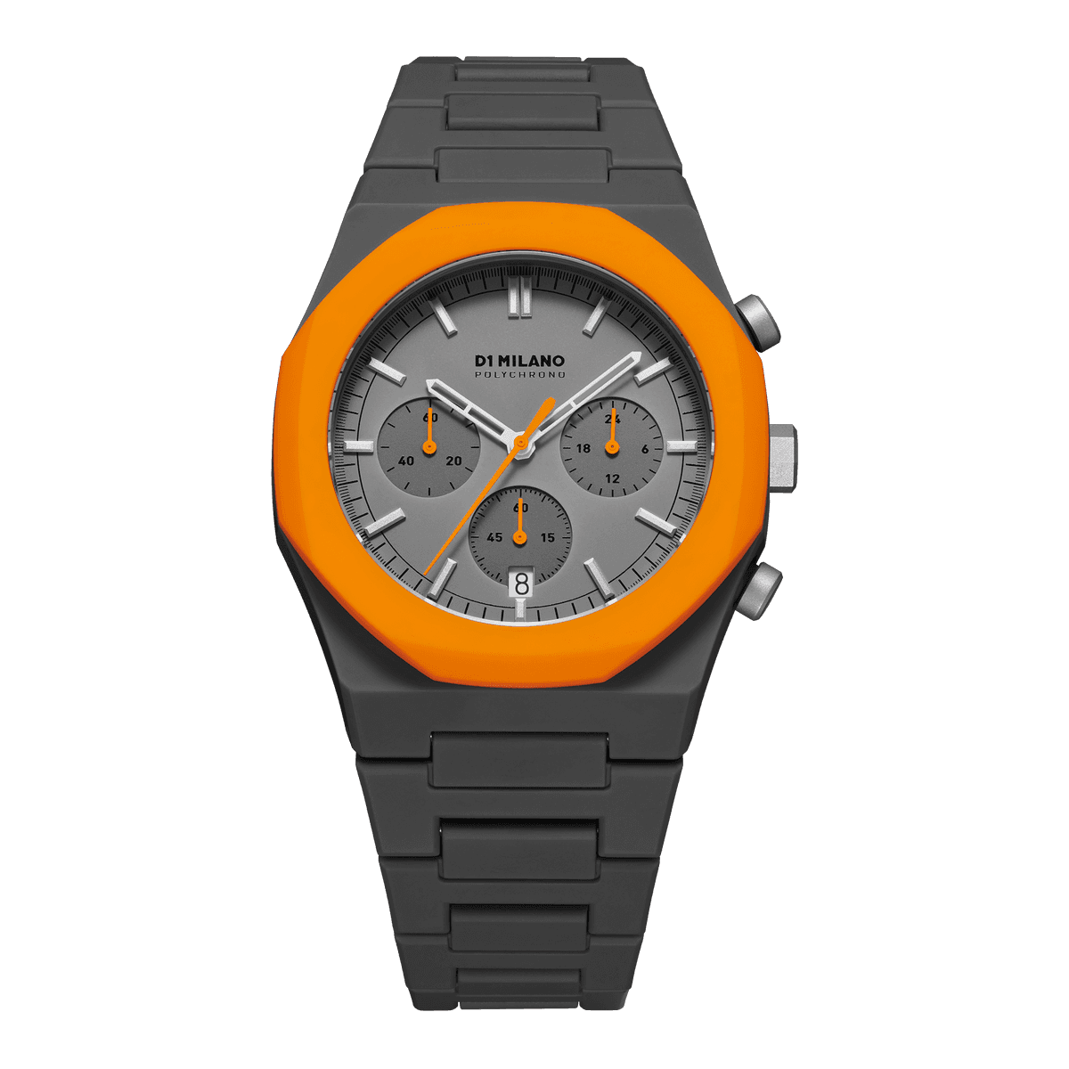 D1 Milano  OROLOGIO ORANGE BLAST POLYCHRONO