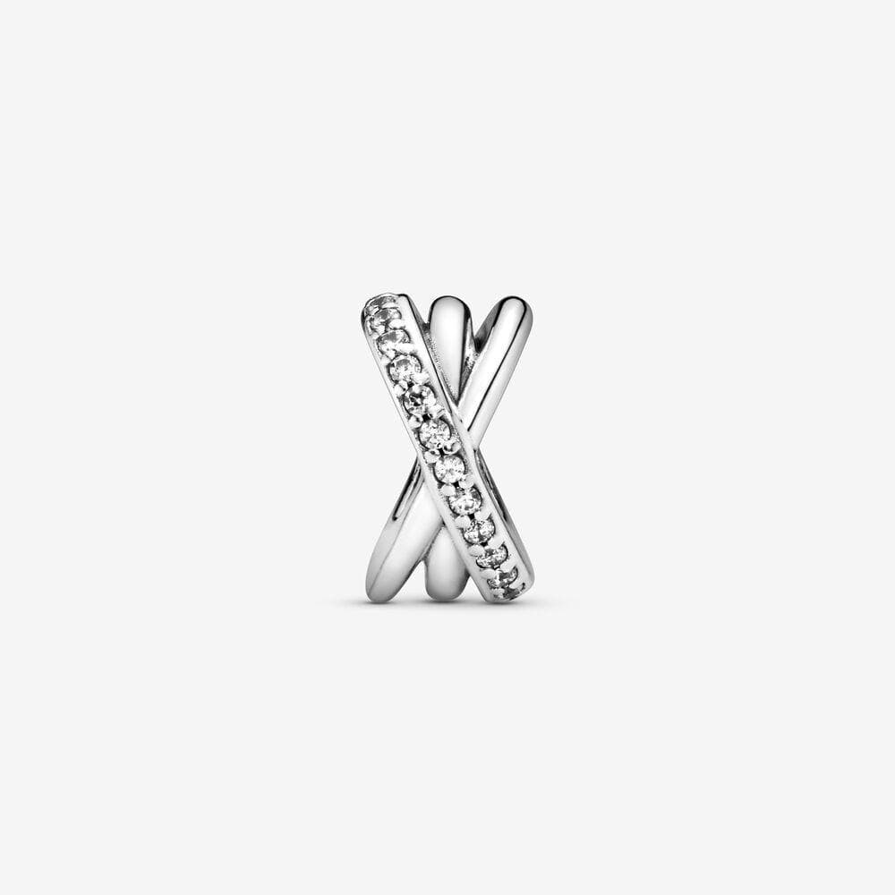 PANDORA Charm distanziatore Linee intrecciate scintillanti in Bead Charm Alba Gioielli - Casoria, commercioVirtuoso.it