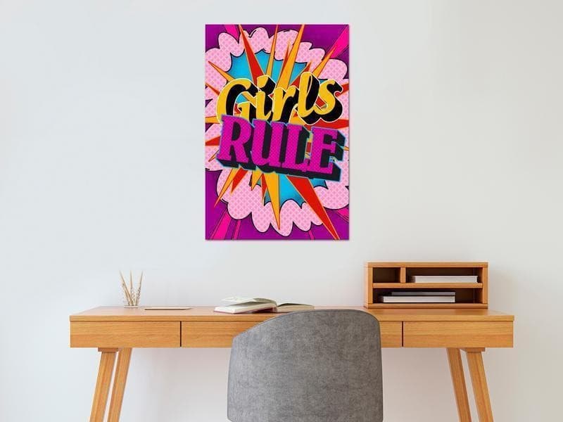Quadro - Energy of Colors (1-part) - English Text on Colorful Background in Poster e stampe Collezione Casa - Trebisacce, commercioVirtuoso.it