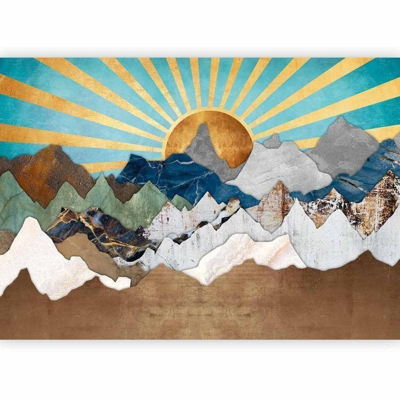 Carta da parati - Morning in the Mountains in Carta da parati Collezione Casa - Trebisacce, commercioVirtuoso.it