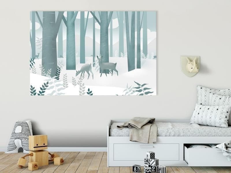 Quadro - Fairy-Tale Forest (1 Part) Vertical - First Variant in Poster e stampe Collezione Casa - Trebisacce, commercioVirtuoso.it