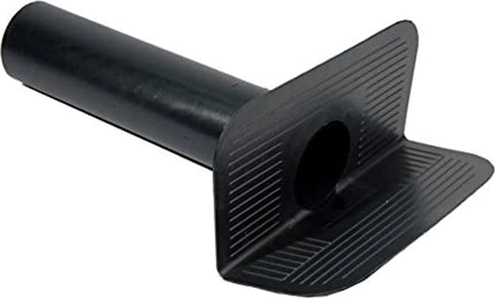 BOCCHETTONE DI SCARICO AD ANGOLO USCITA TONDA IN TPV NERO ø mm.80 - in prodotto EuroStore07 - Alatri, commercioVirtuoso.it