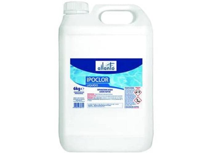 IPOCLOR CLORO LIQUIDO PER PISCINE / SPA - lt.25 in tanica in prodotto EuroStore07 - Alatri, commercioVirtuoso.it