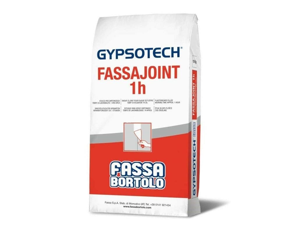 FASSA FASSAJOINT H1 STUCCO PER CARTONGESSO IN POLVERE IN SACCO - kg.10 in prodotto EuroStore07 - Alatri, commercioVirtuoso.it