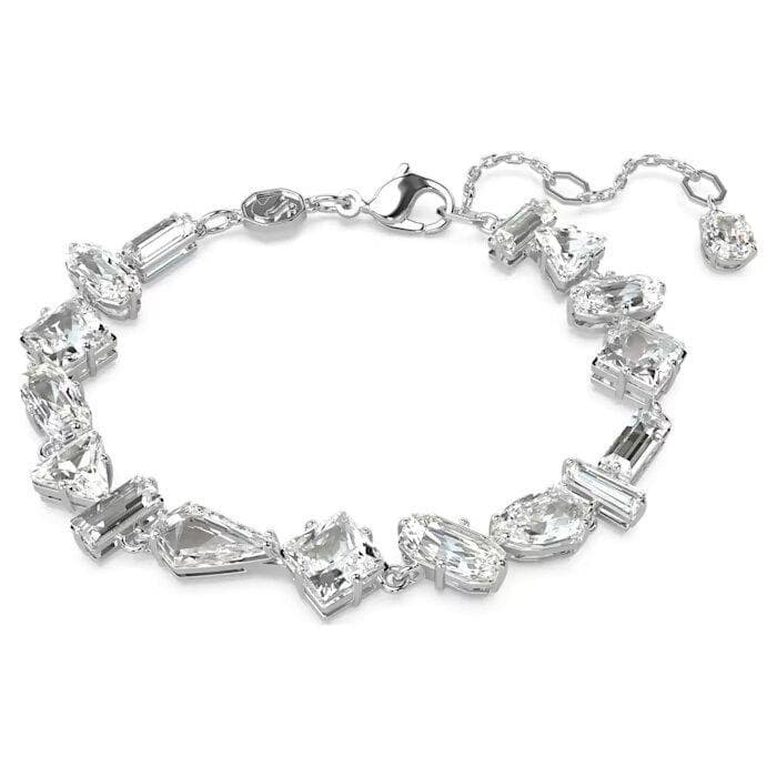 Swarovski - Bracciale mesmera Tagli misti, Bianco, Rodiato in Bracciali Alba Gioielli - Casoria, commercioVirtuoso.it