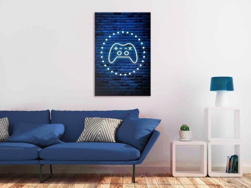 Quadro - Neon Gamepad in Insegne luminose Collezione Casa - Trebisacce, commercioVirtuoso.it