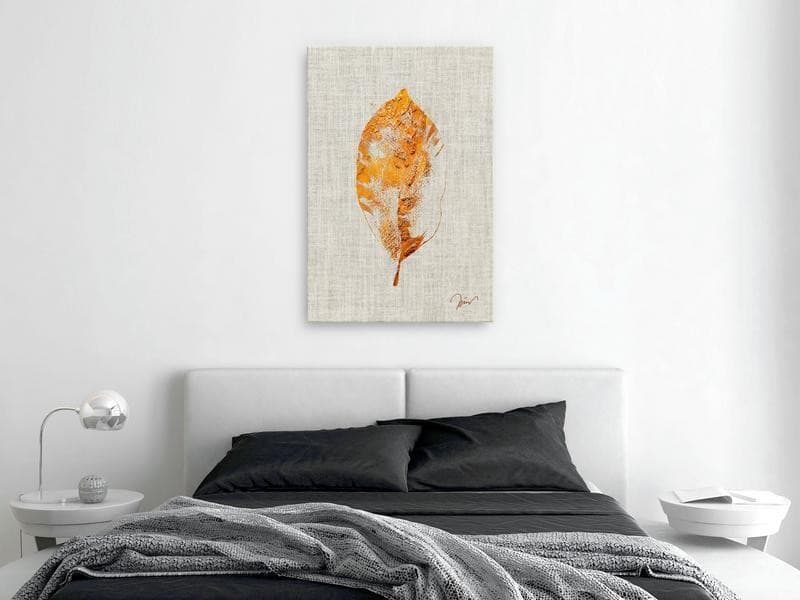 Quadro - Golden Flora (1 Part) Vertical in Poster e stampe Collezione Casa - Trebisacce, commercioVirtuoso.it