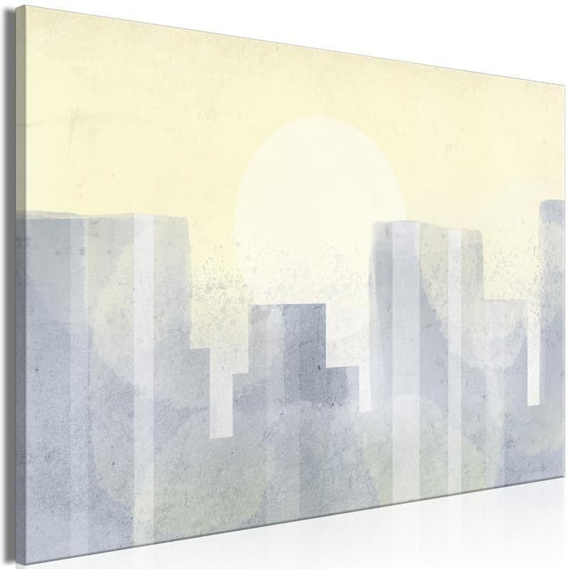 Quadro - Modern City (1 Part) Wide - Third Variant in Poster e stampe Collezione Casa - Trebisacce, commercioVirtuoso.it