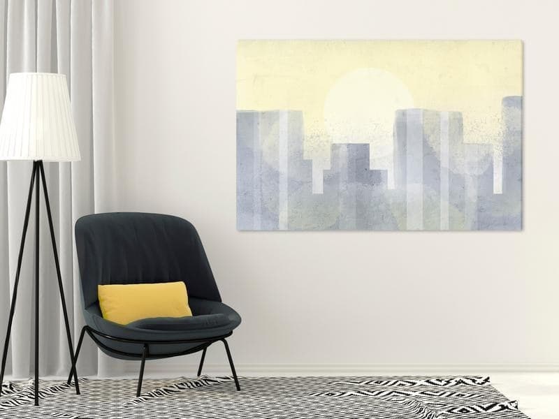 Quadro - Modern City (1 Part) Wide - Third Variant in Poster e stampe Collezione Casa - Trebisacce, commercioVirtuoso.it