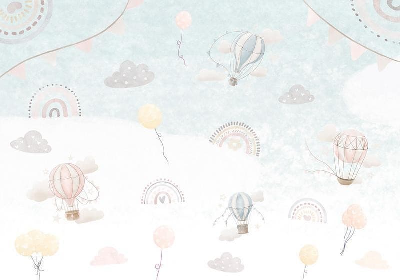 Carta da parati - Adventure Among the Clouds in Carta da parati Collezione Casa - Trebisacce, commercioVirtuoso.it