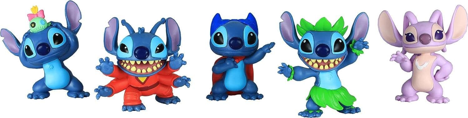Personaggi Stitch 5 pz 7,5 cm in Creature fantastiche Centro Bimbo - Siderno, commercioVirtuoso.it