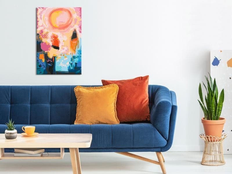 Quadro fai da te - Dreamlike Sunset in Dipingere con i numeri Collezione Casa - Trebisacce, commercioVirtuoso.it