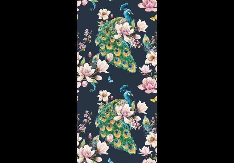 Tappezzeria murale - Magnolias and Peacocks in Arazzi e tappezzeria Collezione Casa - Trebisacce, commercioVirtuoso.it