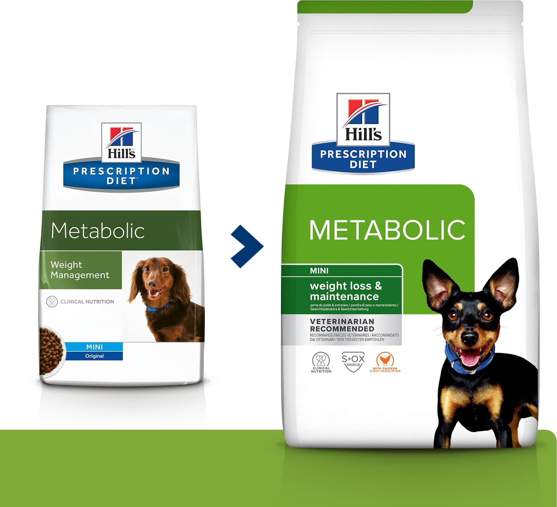 Hill's Prescription Diet Metabolic secco Cani Adulti Mini pollo in Secco 101 Market - Poggibonsi, commercioVirtuoso.it