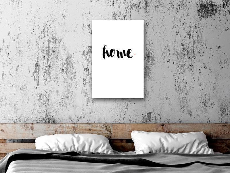 Quadro - Home and Dot (1 Part) Vertical in Poster e stampe Collezione Casa - Trebisacce, commercioVirtuoso.it