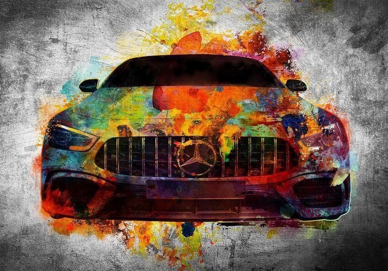 Carta da parati - Great Car in Carta da parati Collezione Casa - Trebisacce, commercioVirtuoso.it