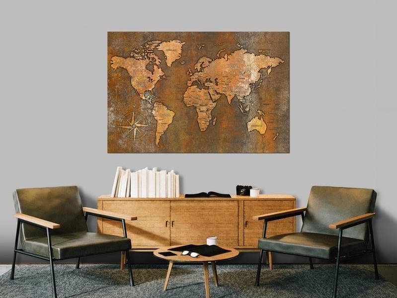 Quadro di sughero - Rusty World in Bacheche Collezione Casa - Trebisacce, commercioVirtuoso.it