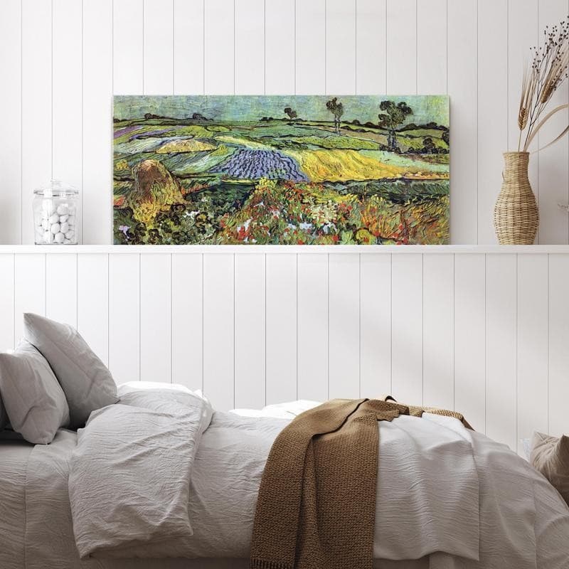 Quadro - Fields in Auvers in Poster e stampe Collezione Casa - Trebisacce, commercioVirtuoso.it