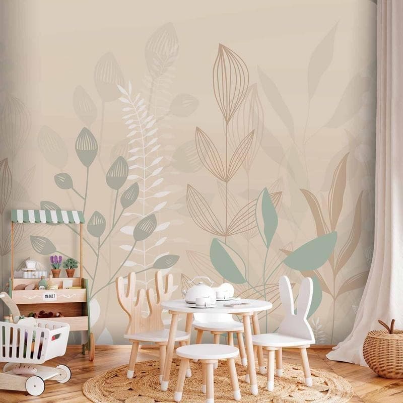 Carta da parati - Pastel and Beige Glade in Carta da parati Collezione Casa - Trebisacce, commercioVirtuoso.it
