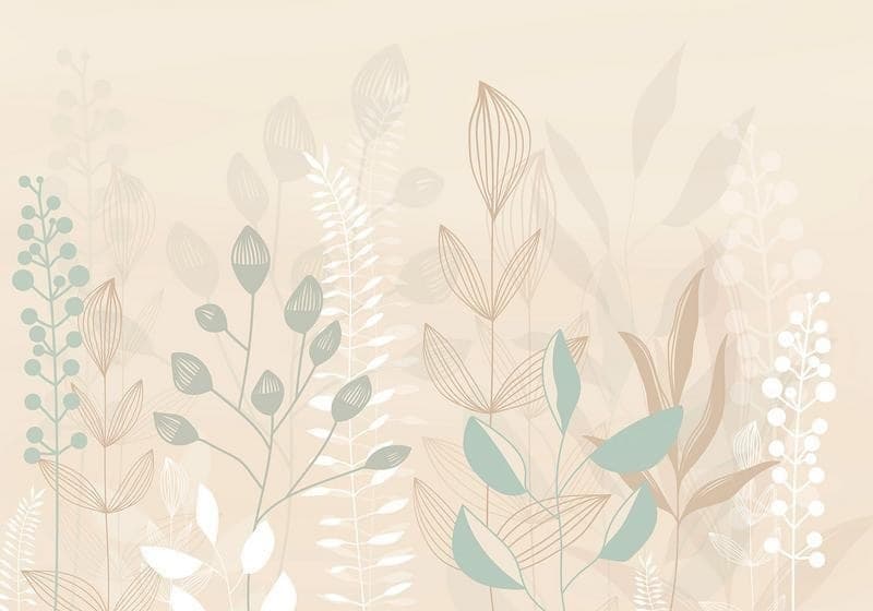 Carta da parati - Pastel and Beige Glade in Carta da parati Collezione Casa - Trebisacce, commercioVirtuoso.it