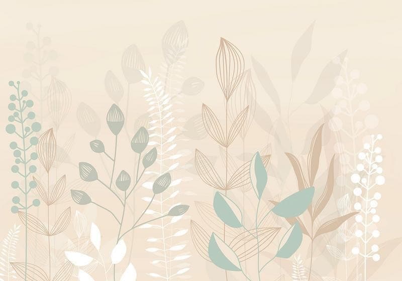 Carta da parati - Pastel and Beige Glade in Carta da parati Collezione Casa - Trebisacce, commercioVirtuoso.it