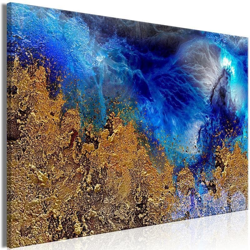 Quadro - Gold of the Ocean (1 Part) Wide in Poster e stampe Collezione Casa - Trebisacce, commercioVirtuoso.it