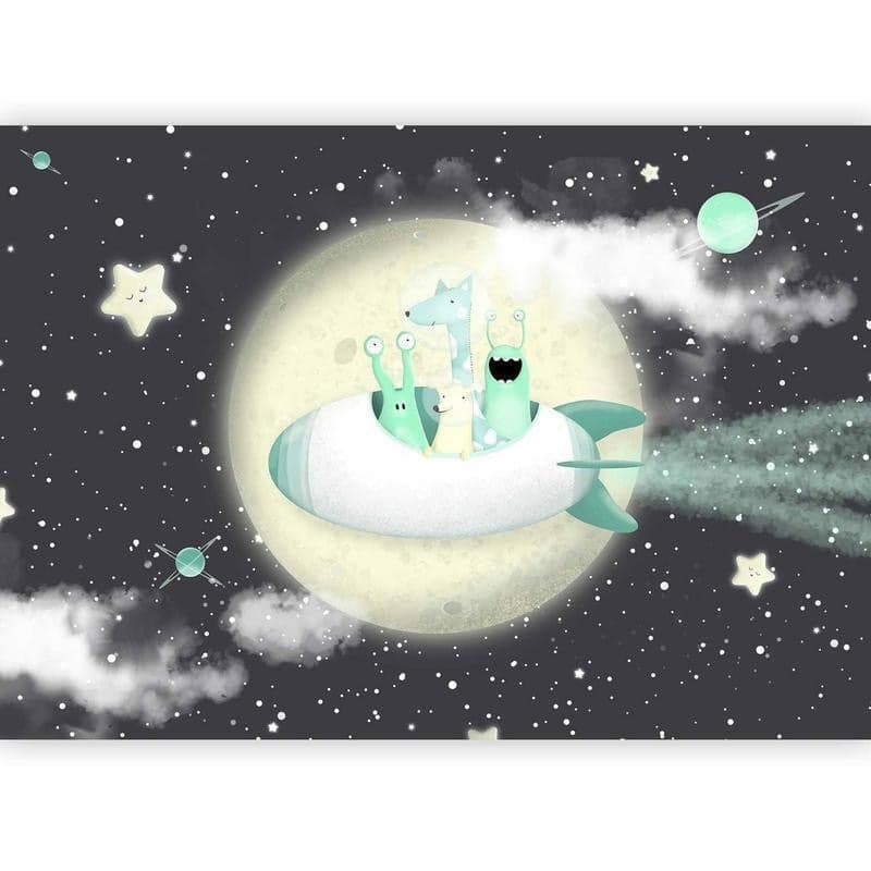 Carta da parati - Space Adventure - First Variant in Carta da parati Collezione Casa - Trebisacce, commercioVirtuoso.it