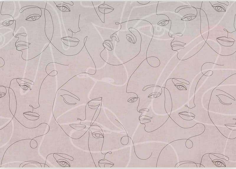 Carta da parati - Thousands of Faces in Carta da parati Collezione Casa - Trebisacce, commercioVirtuoso.it