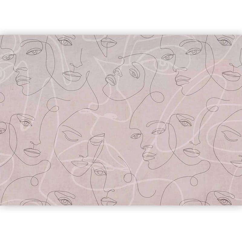 Carta da parati - Thousands of Faces in Carta da parati Collezione Casa - Trebisacce, commercioVirtuoso.it
