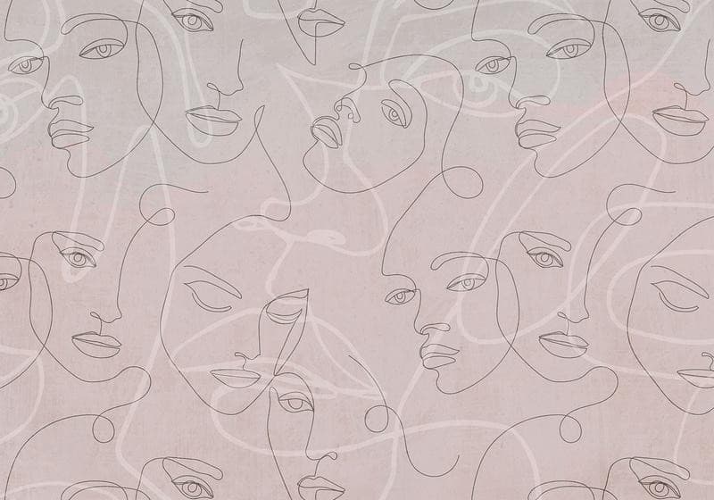 Carta da parati - Thousands of Faces in Carta da parati Collezione Casa - Trebisacce, commercioVirtuoso.it