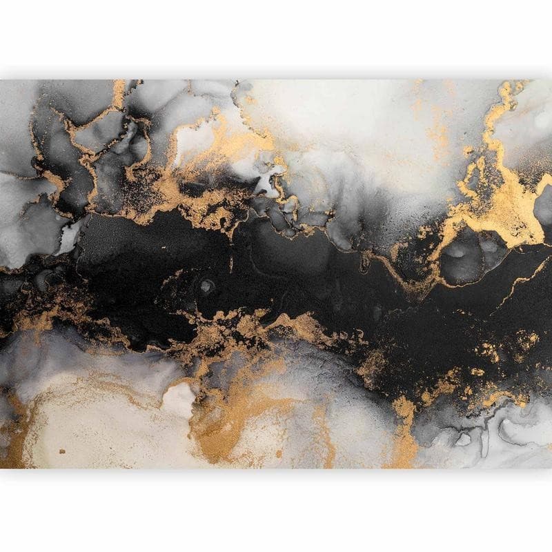 Carta da parati - Gold Explosions - an Abstract Pattern Inspired by Marble in Carta da parati Collezione Casa - Trebisacce, commercioVirtuoso.it