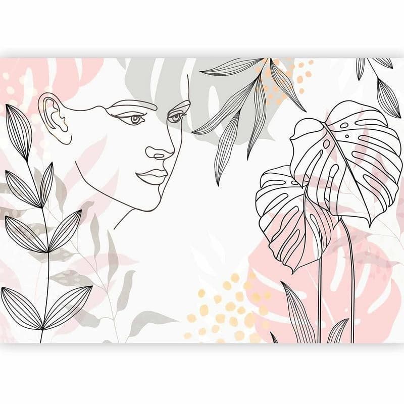 Carta da parati - Feminine Wildness in Carta da parati Collezione Casa - Trebisacce, commercioVirtuoso.it