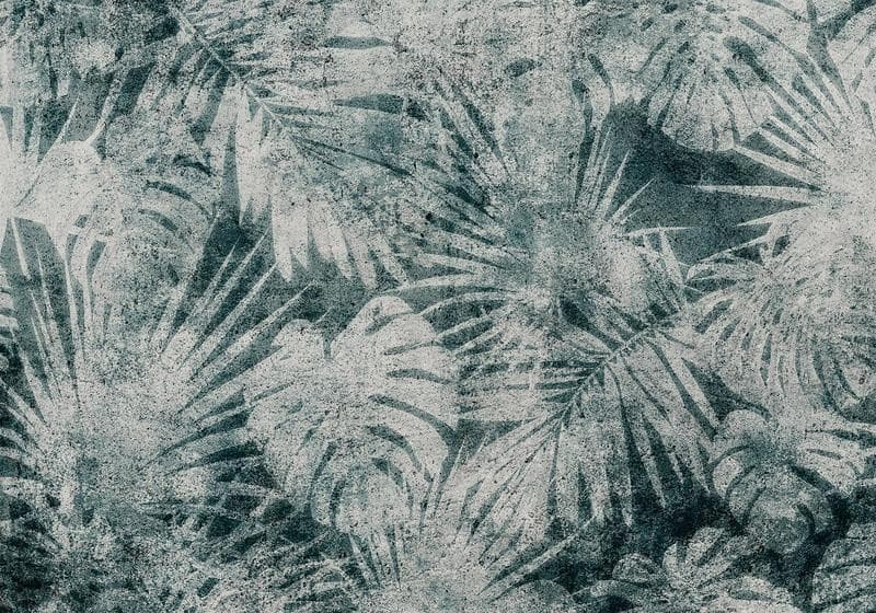 Carta da parati - Exotic nature in the jungle - floral landscape with leaves with patterns in Carta da parati Collezione Casa - Trebisacce, commercioVirtuoso.it