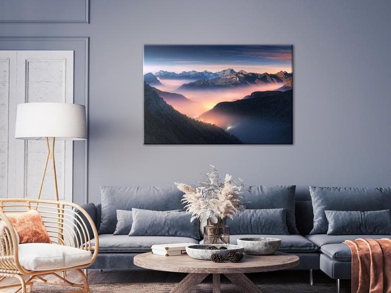 Quadro - Mountain Breath (1 Part) Wide - First Variant in Poster e stampe Collezione Casa - Trebisacce, commercioVirtuoso.it