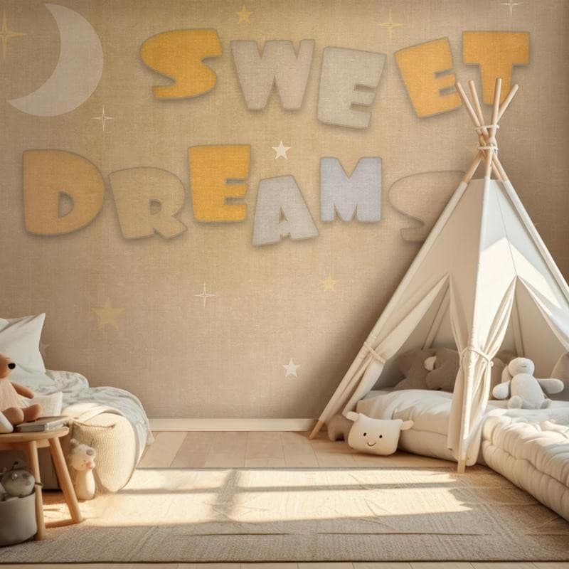 Carta da parati - A Wish for a Good Night in Carta da parati Collezione Casa - Trebisacce, commercioVirtuoso.it